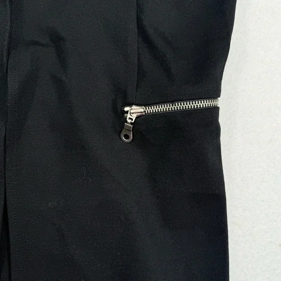 Peyton Jenson Open Front Blazer Jacket Womens Size XS Black - Picture 7 of 7